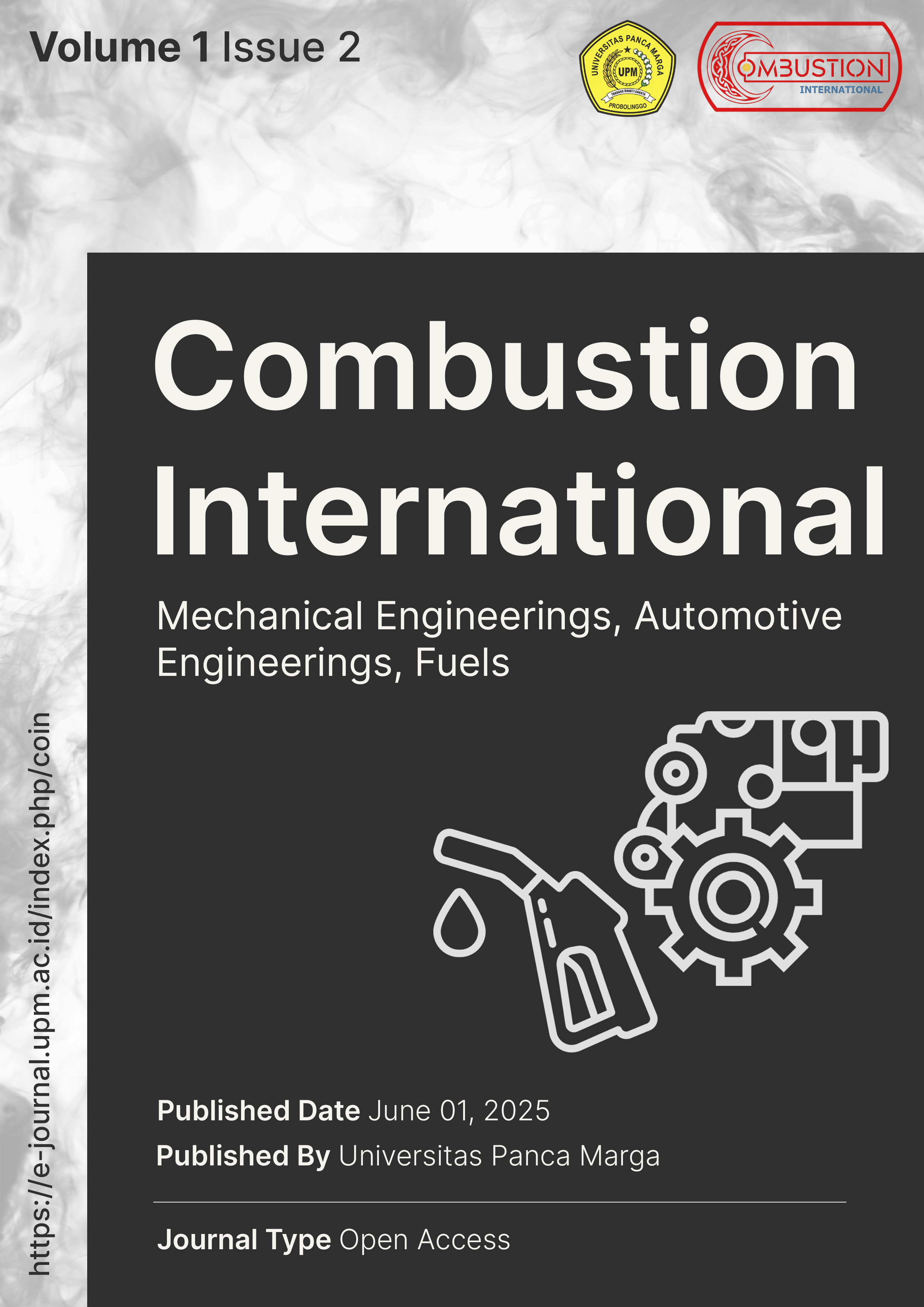 					View Vol. 1 No. 2 (2025): Combustion International (COIN), June 2025 Edition
				